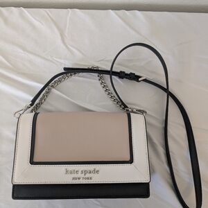 Kate Spade like new purse black white pink